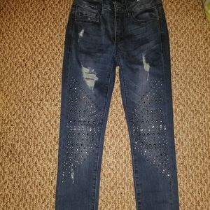 Bebe embellished jeans